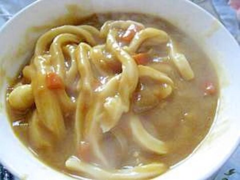 簡単☆カレーうどん